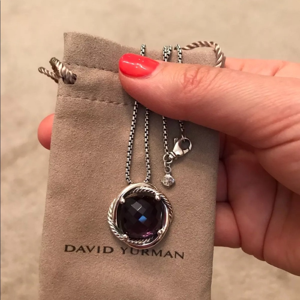 SOLD SOLD David Yurman pendent amethyst
